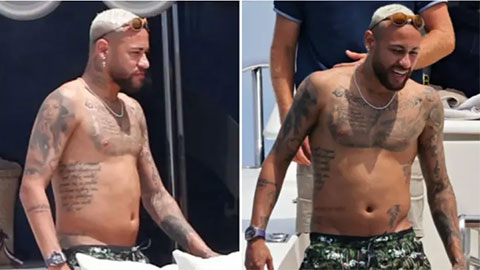 Neymar trở thành trò hề với thân hình phát tướng