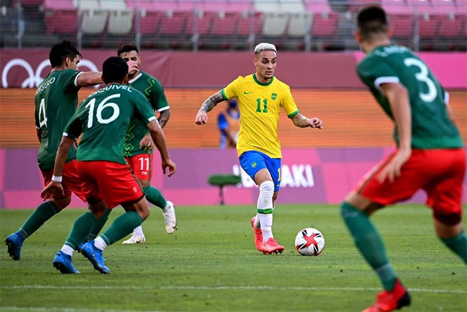 U23 Brazil đã giành quyền tham dự chung kết môn bóng đá nam