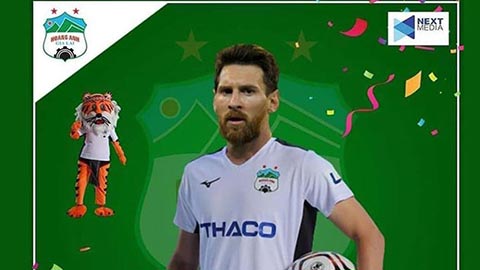 HAGL muốn “đưa” Messi về làm học trò của Kiatisak