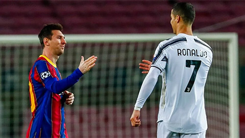 Messi chấp nhận thách thức của Ronaldo