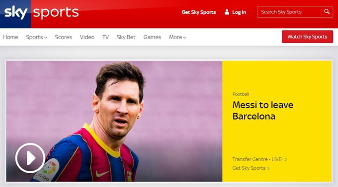 Tờ Sky Sports: "Messi rời Barca"