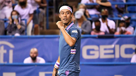 Kei Nishikori lần đầu vào bán kết ATP sau hai năm