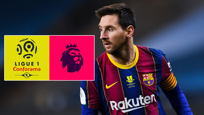Cả Ligue 1 và Premier League sẽ đều có lợi với sự có mặt của Messi