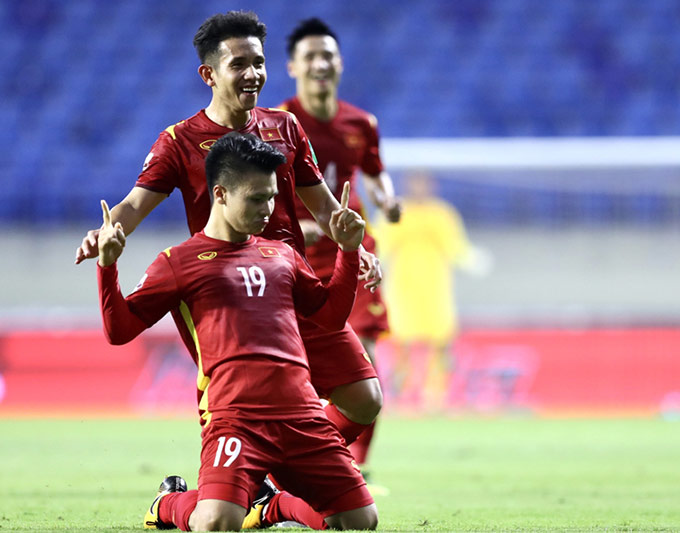 ĐT Việt Nam được chuyên gia Phan Anh Tú kỳ vọng giành 4 điểm - Ảnh: AFC 