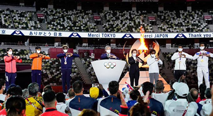 BTC nước chủ nhà Nhật Bản đã thở phào khi tổ chức Olympic thành công tốt đẹp trong bối cảnh dịch Covid-19 bùng phát