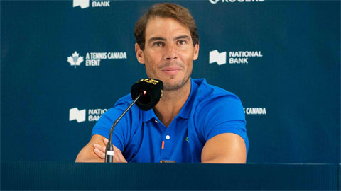 Nadal bỏ cuộc trước trận ra quân giải Masters ở Toronto