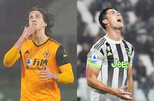 Fabio Silva (trái) đang có đầy đủ điều kiện để trở thành ngôi sao như thần tượng Cristino Ronaldo