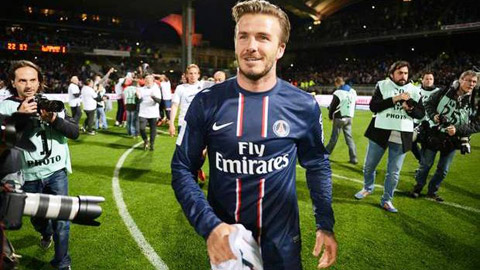 Beckham trong màu áo PSG