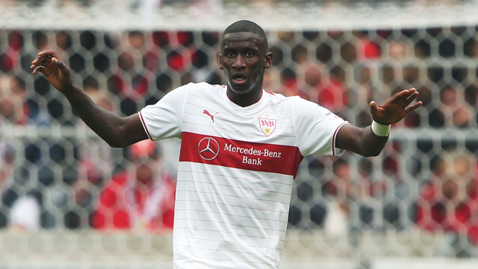 Rudiger trong màu áo VfB Stuttgart