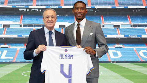 Real Madrid và tân binh David Alaba
