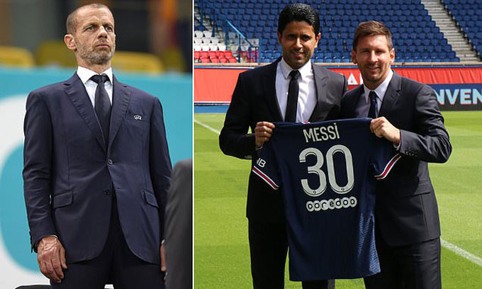 Những thương vụ chuyển nhượng khổng lồ như Messi tới PSG khiến UEFA phải tính lại luật FFP