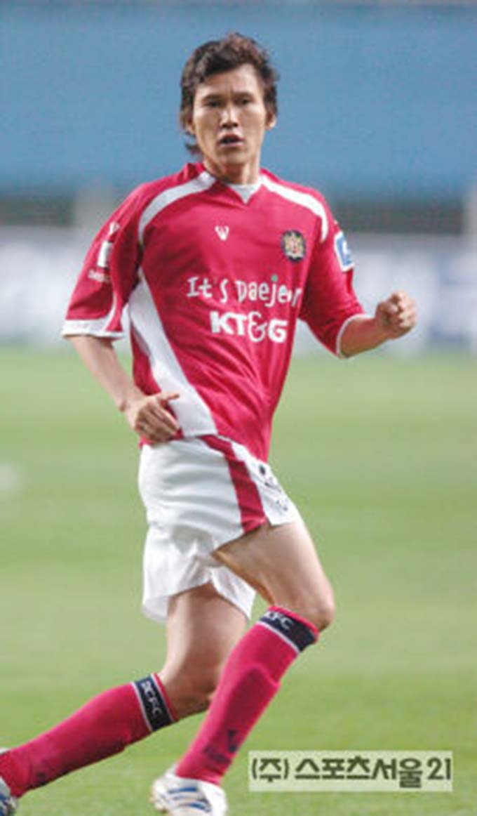 Khi còn là cầu thủ, ông Park Choong Kyun đã được biết đến như một người nóng tính - Ảnh: 
