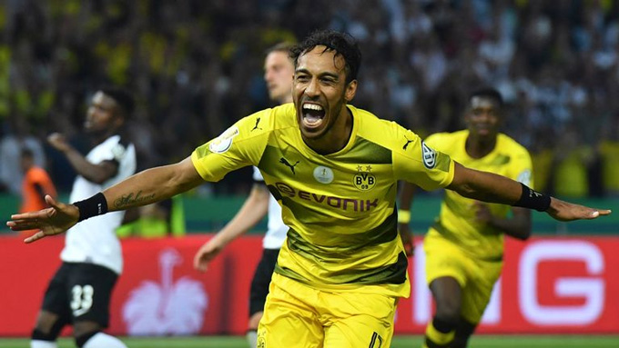 Aubameyang thời còn khoác áo Dortmund