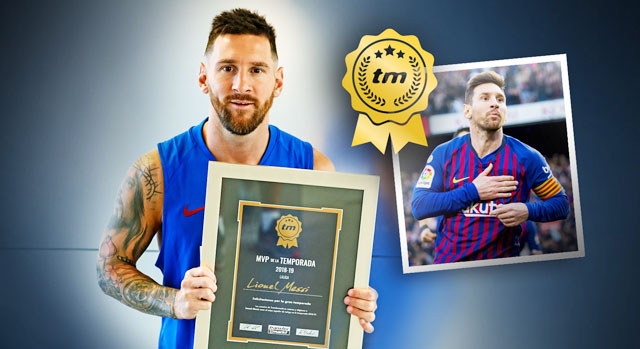 Transfermarkt vinh danh Messi là cầu thủ xuất sắc nhất La Liga 2018/19