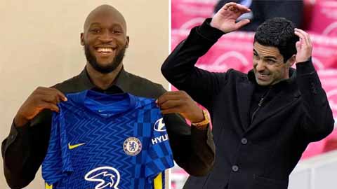 Thông tin lực lượng Arsenal vs Chelsea: Aubameyang, Lacazette và Lukaku có thể ra sân?