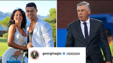 Georgina phản ứng thế nào khi HLV Ancelotti từ chối Ronaldo?
