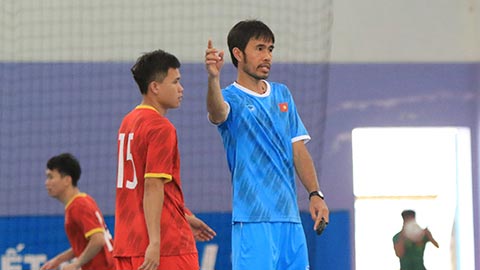 ĐT futsal Việt Nam chú trọng rèn chiến thuật cho World Cup