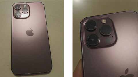 Xuất hiện iPhone 13 Pro phiên bản màu vàng hồng mới?