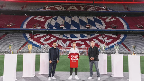Joshua Kimmich gia hạn hợp đồng đến năm 2025 với Bayern