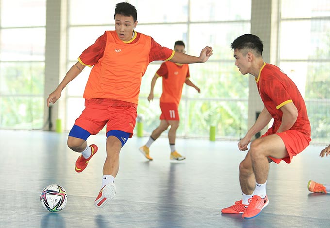 Pivo Minh Trí tiếp tục là trụ cột của ĐT futsal Việt Nam cho chiến dịch World Cup. Ảnh: Đức Cường