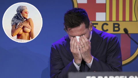 Luana Sandien: Mẫu Playboy muốn sở hữu chiếc khăn giấy của Messi
