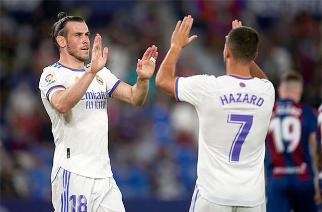 Hàng công Real và Gareth Bale đang bủng nổ trở lại