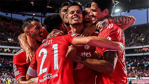 Vòng sơ loại Champions League 2021/22: Xác định thêm 3 suất, Benfica loại PSV