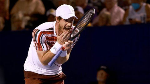 Andy Murray bị loại ở vòng hai Winston-Salem Open 2021