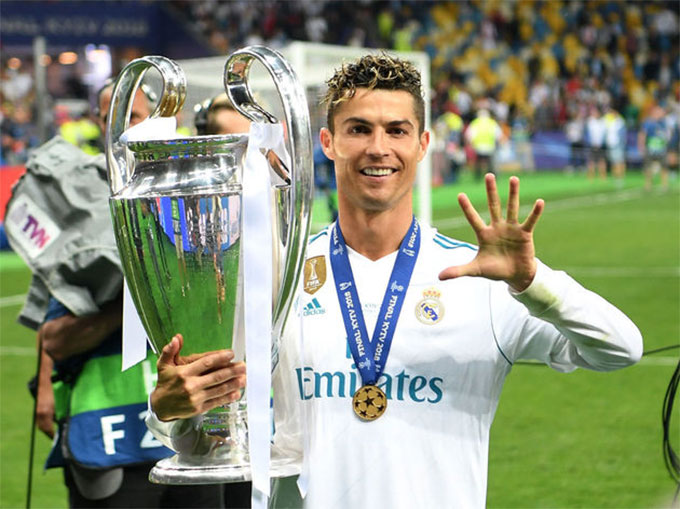 Ronaldo ghi đến hơn 400 bàn thắng cho Real