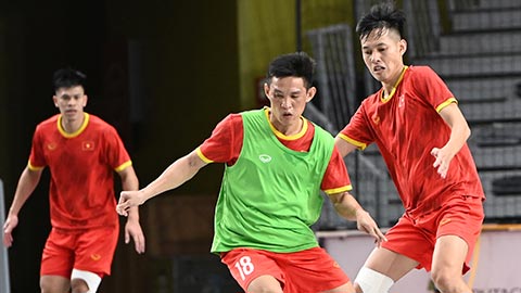 ĐT futsal Việt Nam chuẩn bị nghênh đón đội bóng số 1 thế giới