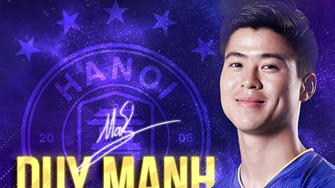 Duy Mạnh nhận hợp đồng khủng từ Hà Nội FC