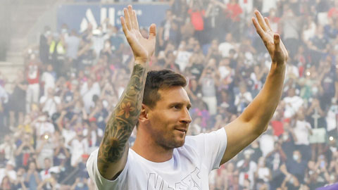 Người Pháp vui mừng vì PSG có Messi