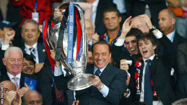 Berlusconi rất thành công trên cương vị chủ tịch Milan. Nhưng hiện tại, ông đang gặp vấn đề lớn về sức khoẻ