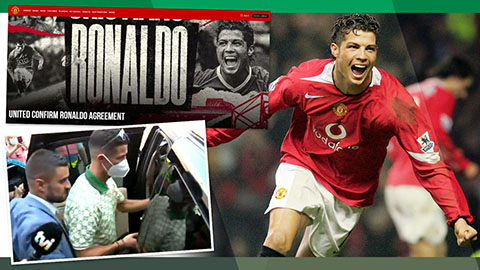 Ronaldo trở lại Old Trafford, giá cổ phiếu của Man United tăng mạnh