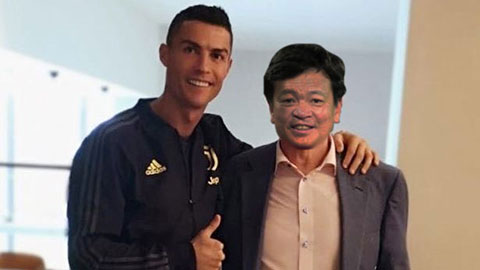 Ông Hoàn "pháo" mời Ronaldo đến Hải Phòng, tại sao không? Ông Hoàn "pháo" mời Ronaldo đến Hải Phòng, tại sao không?