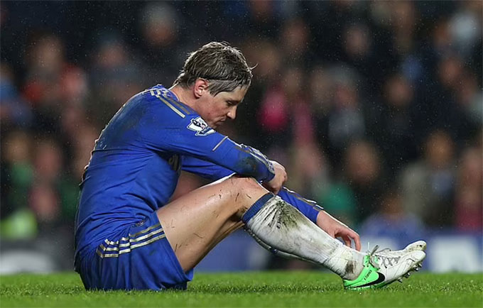 Torres không thể hiện được gì nhiều ở Chelsea