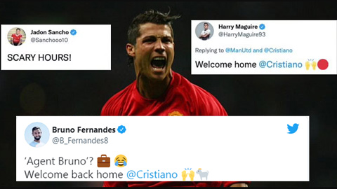 Cầu thủ Man United phản ứng ra sao khi Ronaldo trở về?