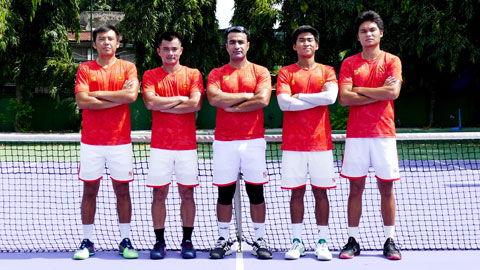 Đội tuyển quần vợt Việt Nam dự Davis Cup 2021