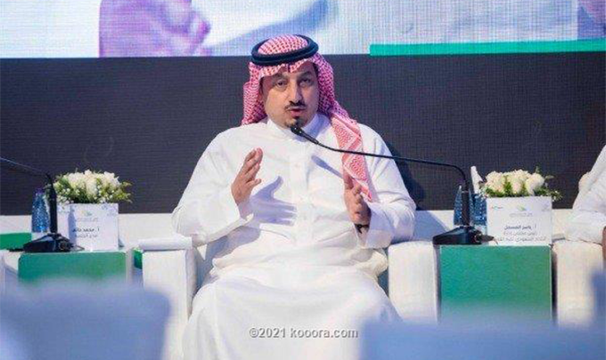 Chủ tịch Liên đoàn bóng đá Saudi Arabia (SAFF) - ông Yasser Al Mishal