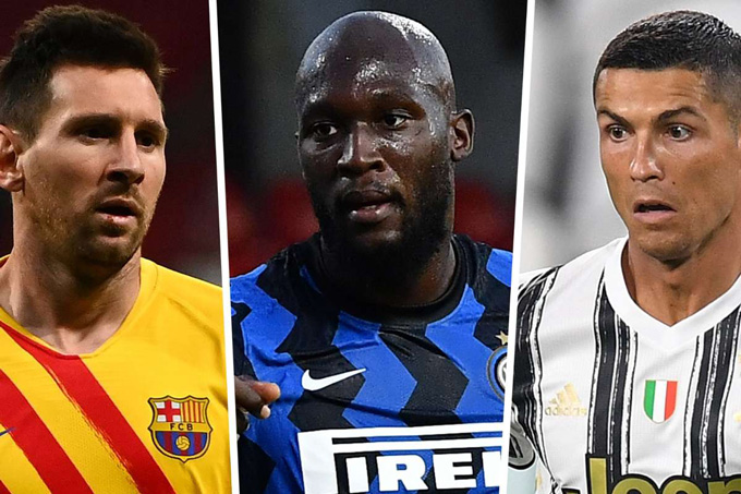 Messi, Ronaldo và Lukaku đã cùng đổi CLB trong một mùa Hè