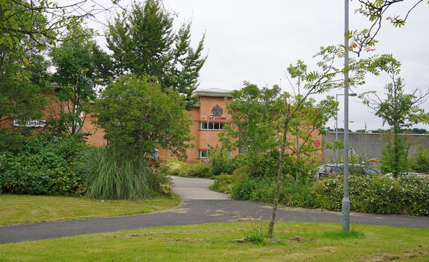 Khuôn viên nhà tù HMP Altcourse, nơi Mendy đang bị tạm giam chờ ngày xét xử bê bối hiếp dâm