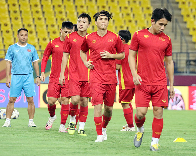 ĐT Việt Nam hy vọng có thể thi đấu thật tốt trước Saudi Arabia - Ảnh: VFF 