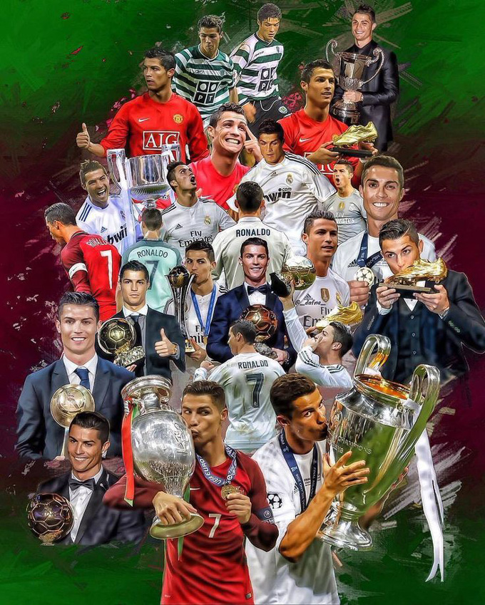 Ronaldo đã giành gần như mọi danh hiệu trong sự nghiệp
