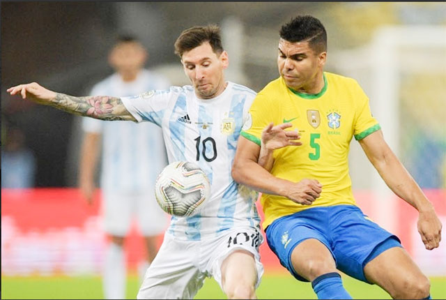 Brazil và Argentina đang chiếm 2 ngôi đầu vòng loại World Cup 2022 khu vực Nam Mỹ.