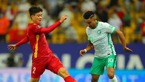 ĐT Việt Nam giảm sâu tỷ lệ dự VCK World Cup 2022 sau thất bại trước Saudi Arabia