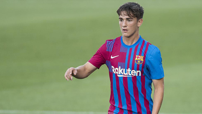 Gavi là cầu thủ trẻ thứ 4 trong lịch sử Barca ra sân ở La Liga