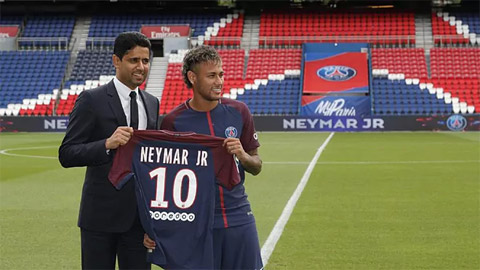 PSG tiêu tốn gần nửa tỷ euro cho Neymar