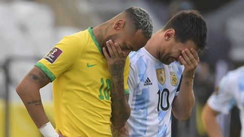 Messi giận dữ vì trận Brazil vs Argentina bị hoãn