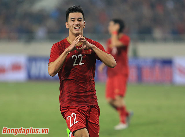 Tiến Linh đặt mục tiêu cùng ĐT Việt Nam lọt vào VCK World Cup 2022 - Ảnh: Đức Cường 