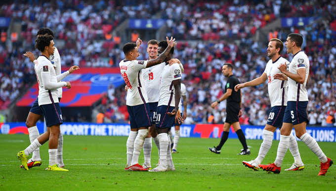 ĐT Anh vẫn chưa để mất điểm nào tại vòng loại World Cup 2022